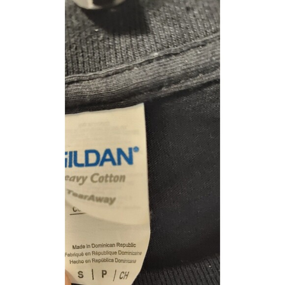 I'm Hers Men's Small T Shirt White Glove White Lettering Black Fast Shipping - Picture 9 of 14